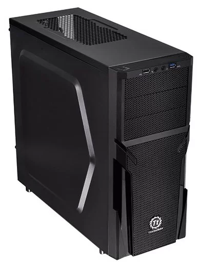 Корпус Thermaltake Versa H21/Black 3*5.25, 3*3.5/2.5int, 3*2.5int, 1*USB3, 1*USB2 CA-1B2-00M1NN-00-1