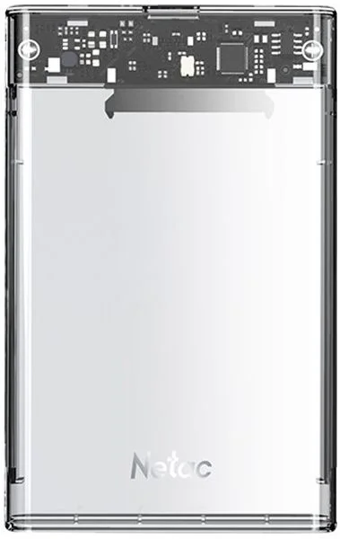 Внешний бокс для SSD M2 Netac WH11 2.5" с кабелем USB-C-USB-C. Цвет: серый-0