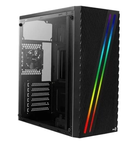 Корпус Aerocool Streak-A-BK-v1 черный без БП ATX 1x92mm 2x120mm 2xUSB2.0 1xUSB3.0 audio ACCM-PV19012.11-0