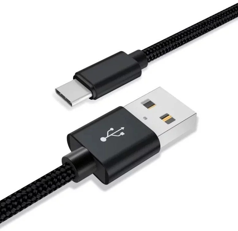 Кабель Xiaomi USB Type-C - USB, 5A, плетеный, 1 метр, черный (SJV4109GL)-1