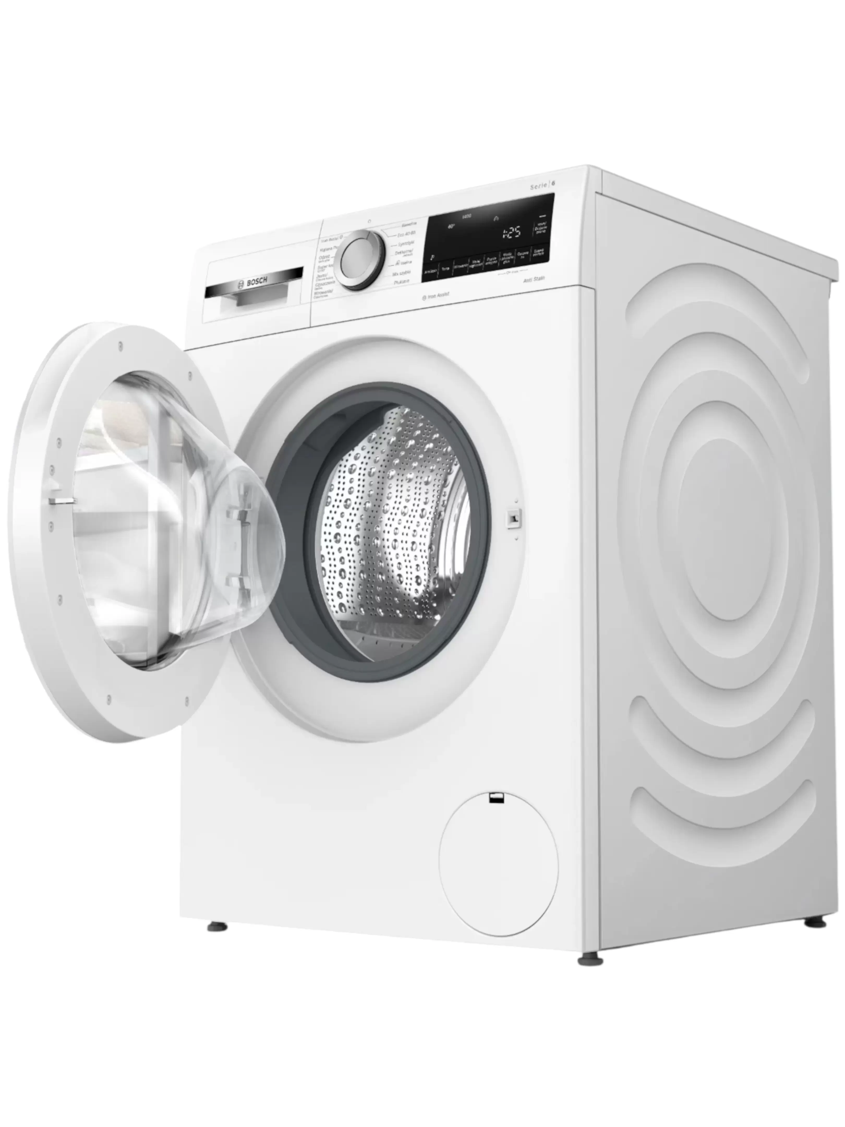 Стиральная машина Bosch WGG154ZSPL (Serie6 / 58,8см / 10кг / 1400об / SpeedPerfect / EcoSilence Drive / AntiStain / Iron Assist / А+++)-2