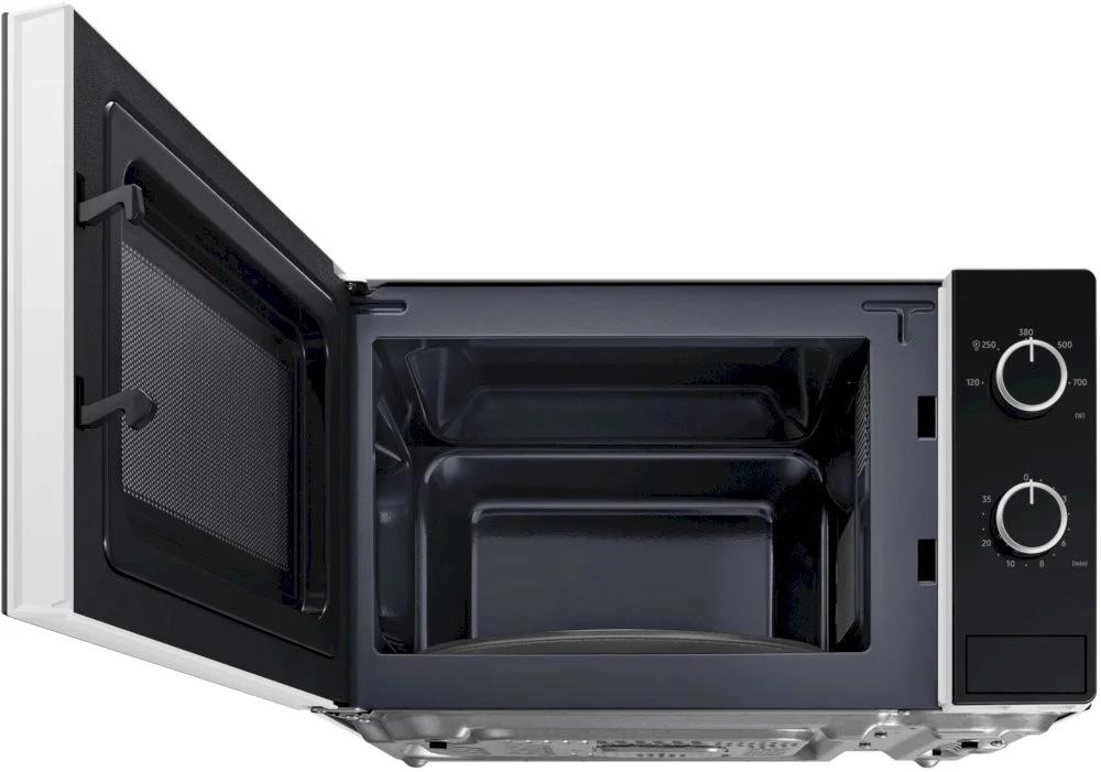 Микроволновая печь Samsung MS20A3010AH/BA (20 л, 700 Вт, переключатели поворотный механизм, белый)-5