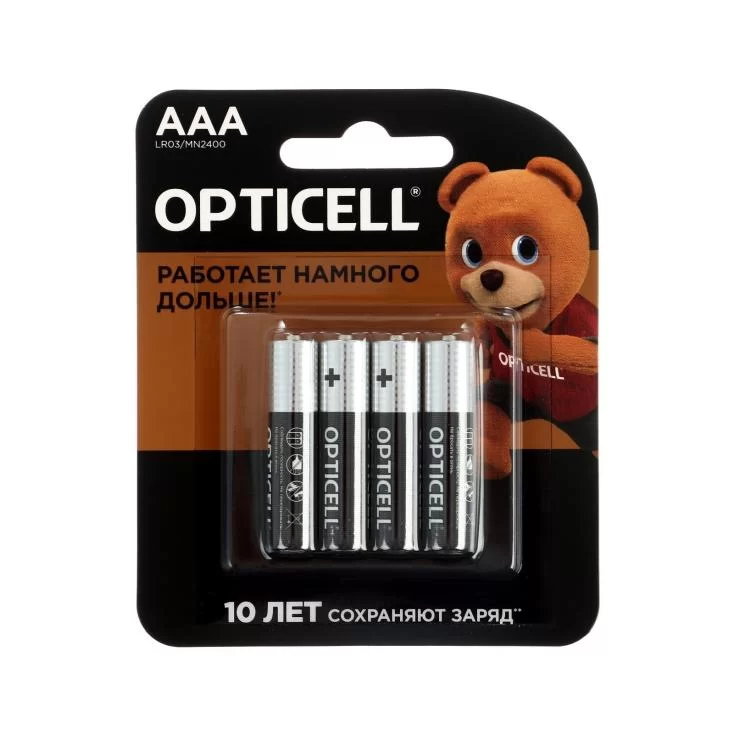 Батарейки BL4 Opticell  AAA/LR03 BL4 (цена за 4 шт.)-0