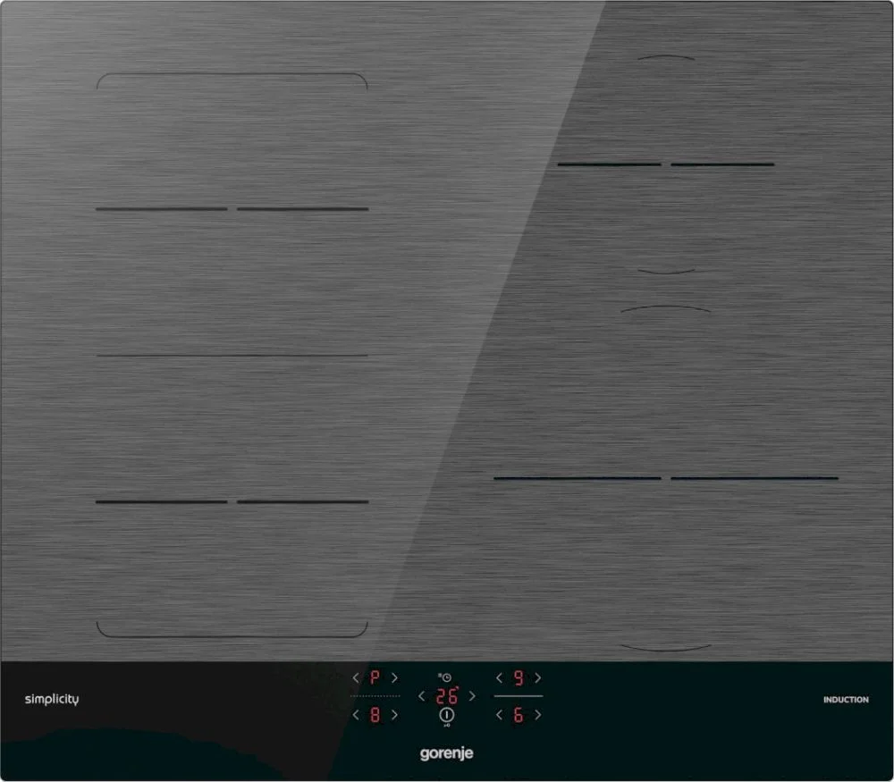 Поверхность индукционная Gorenje GI6421SYB (Simplicity 2.1 / Чёрный / стеклокерамика / BridgeZone / Таймер / PowerBoost / 7.2 кВ)-0