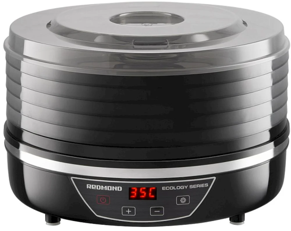 Сушилка для овощей и фруктов Редмонд FD1102 (500 Вт, 35-70°C, 5 секций, регулировка температуры, дисплей, таймер)-0