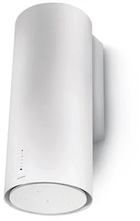 Вытяжка каминная Faber CYLINDRA PLUS WH GLOSS A37 (610 м³/ч / 270 Вт / LED освещение 6 x 3 Вт / ширина - 37 см / Белая стекло+металл)-0