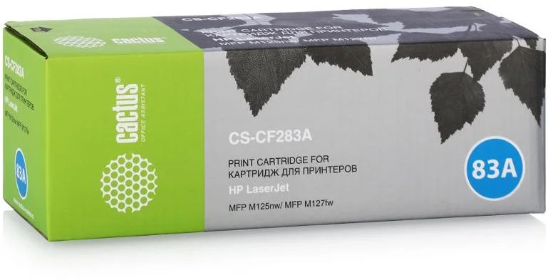 Картридж HP CF283A к HP LaserJet MFP M125 | M127/Canon 737 CS-CF283A 1,5К Cactus-0