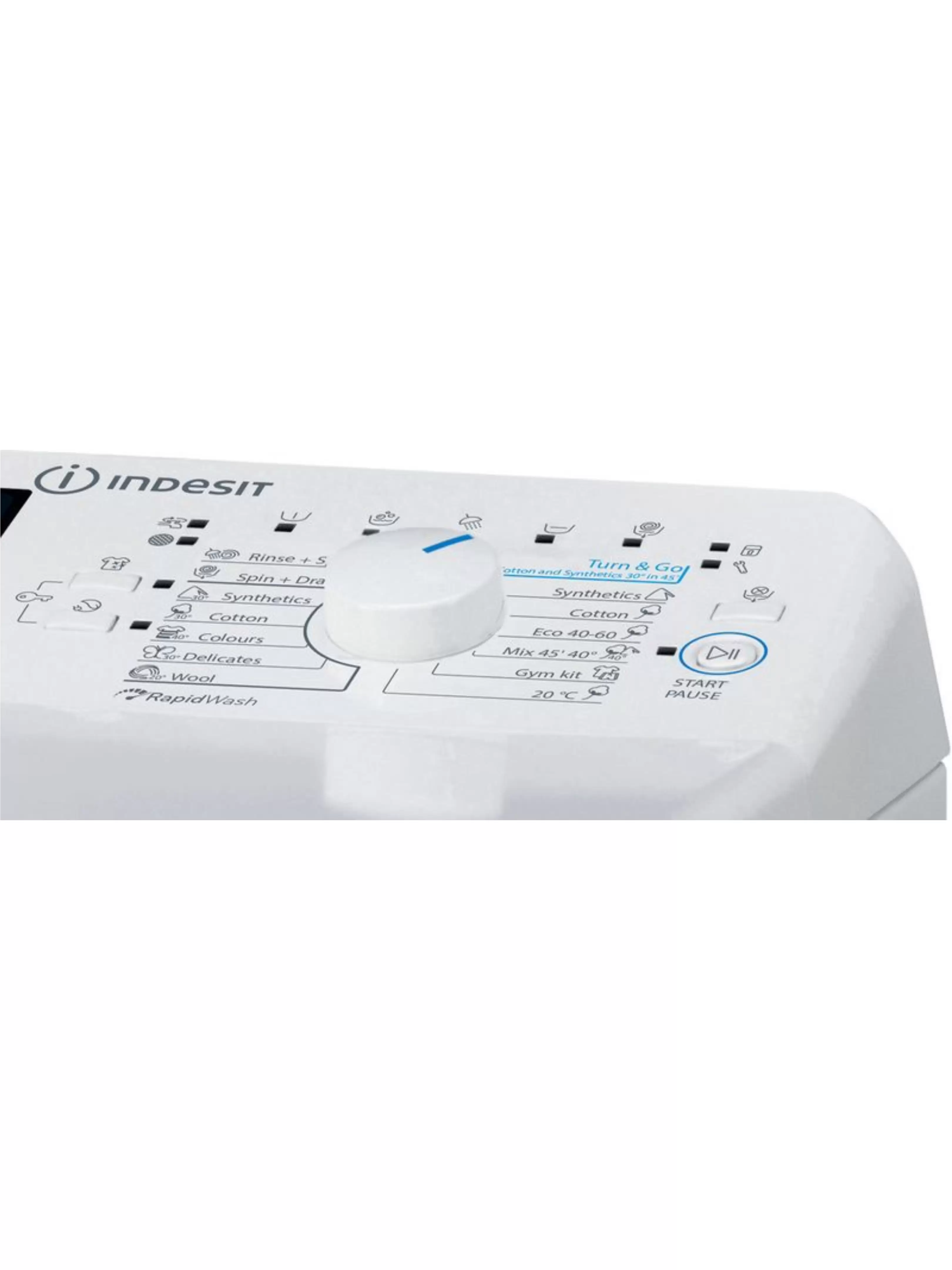 Стиральная машина вертикальная Indesit BTW B7220P EU/N (60см / 7кг / 1200об / Water Balance Plus / RapidWash / А+)-3