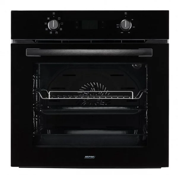 Духовой шкаф MPM MPM-63-BOS-40B (72 л / до 240 °C / Чёрное стекло / съемные направляющие / А)-0