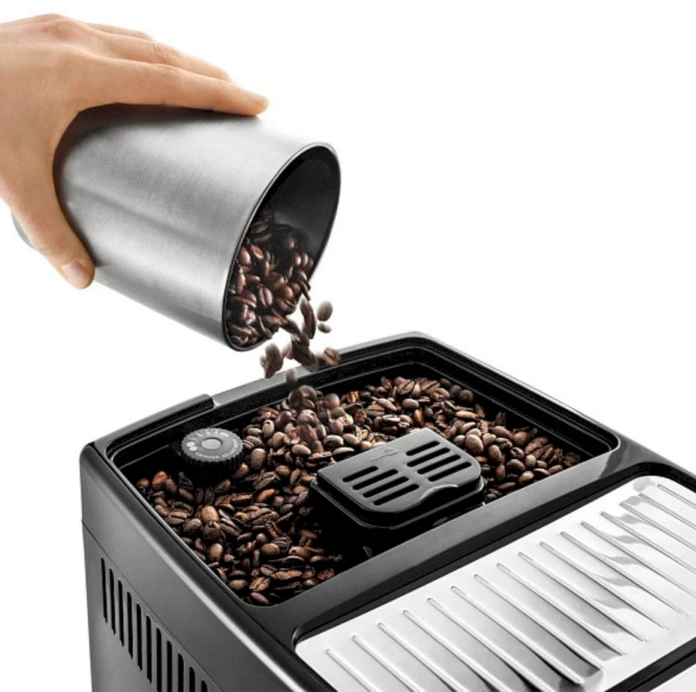 Кофемашина DeLonghi Dinamica ECAM350.50SB (кофе зерновой, молотый/ 1450 Вт/ 1.8 л/ автоматический капучинатор/ 5 напитков)-5