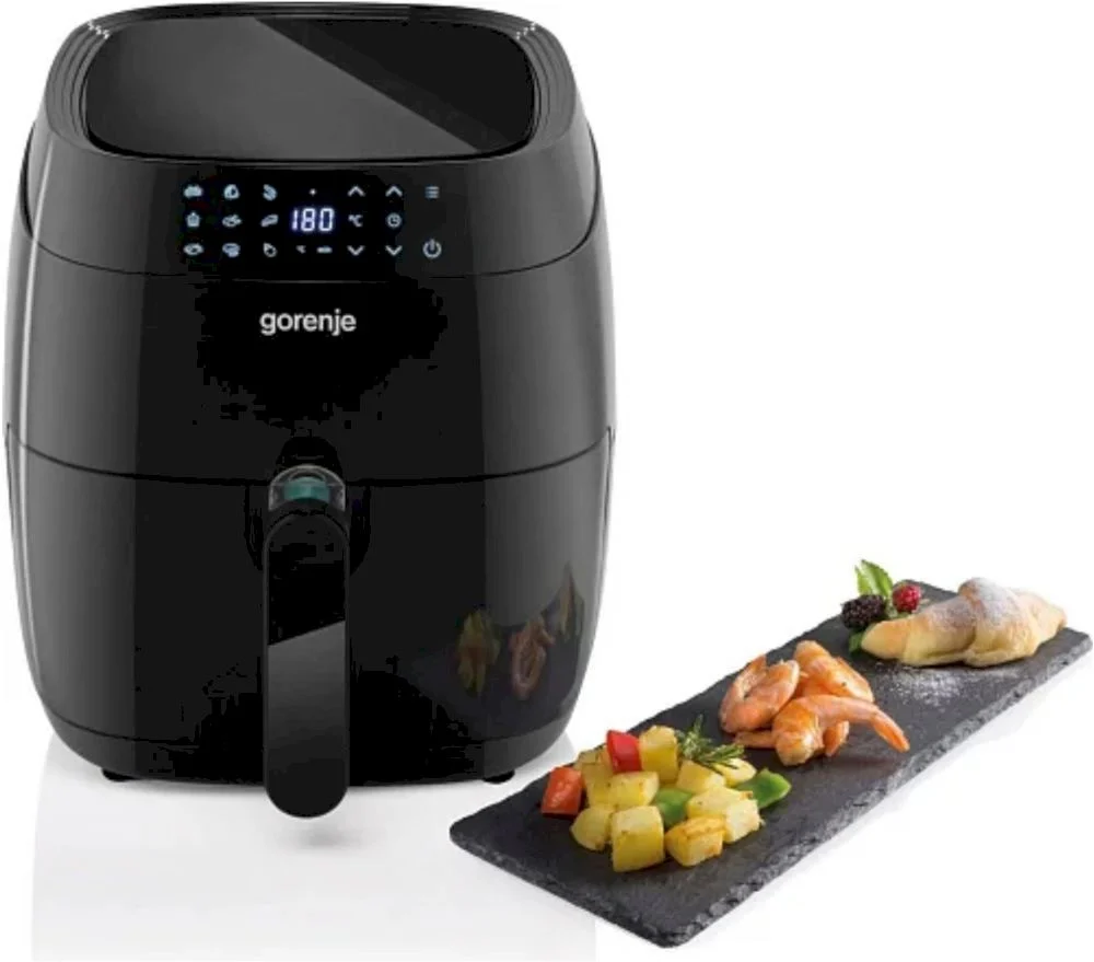 Аэрогриль Gorenje AF1409DB (1400 Вт, 3.5 л, упр. - сенсорное, программ - 9, таймер на - 60 мин, крышка - съемная)-1