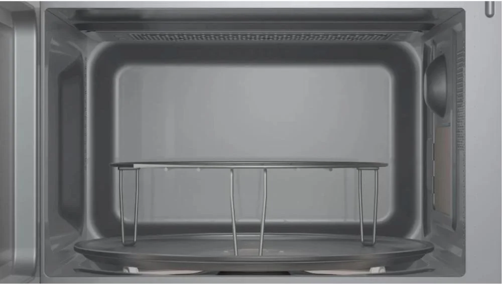Микроволновая печь BOSCH FEL023MS2 (20 л, 800 Вт, переключатели поворотный механизм, сенсор, гриль, дисплей, черный)-2