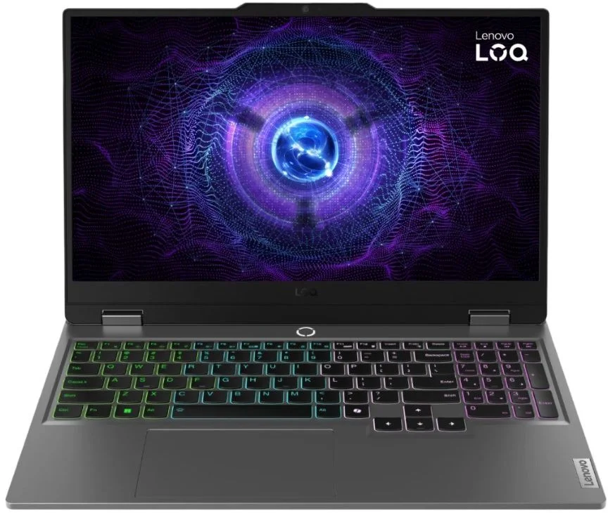 Ноутбук Lenovo LOQ 15ARP9 (AMD R5-7235HS 3.2GHz/15.6"/1920x1080 IPS /16Gb/512Gb SSD/NVIDIA GeForce RTX 4050/DOS/Luna Grey/RU kbd)-0