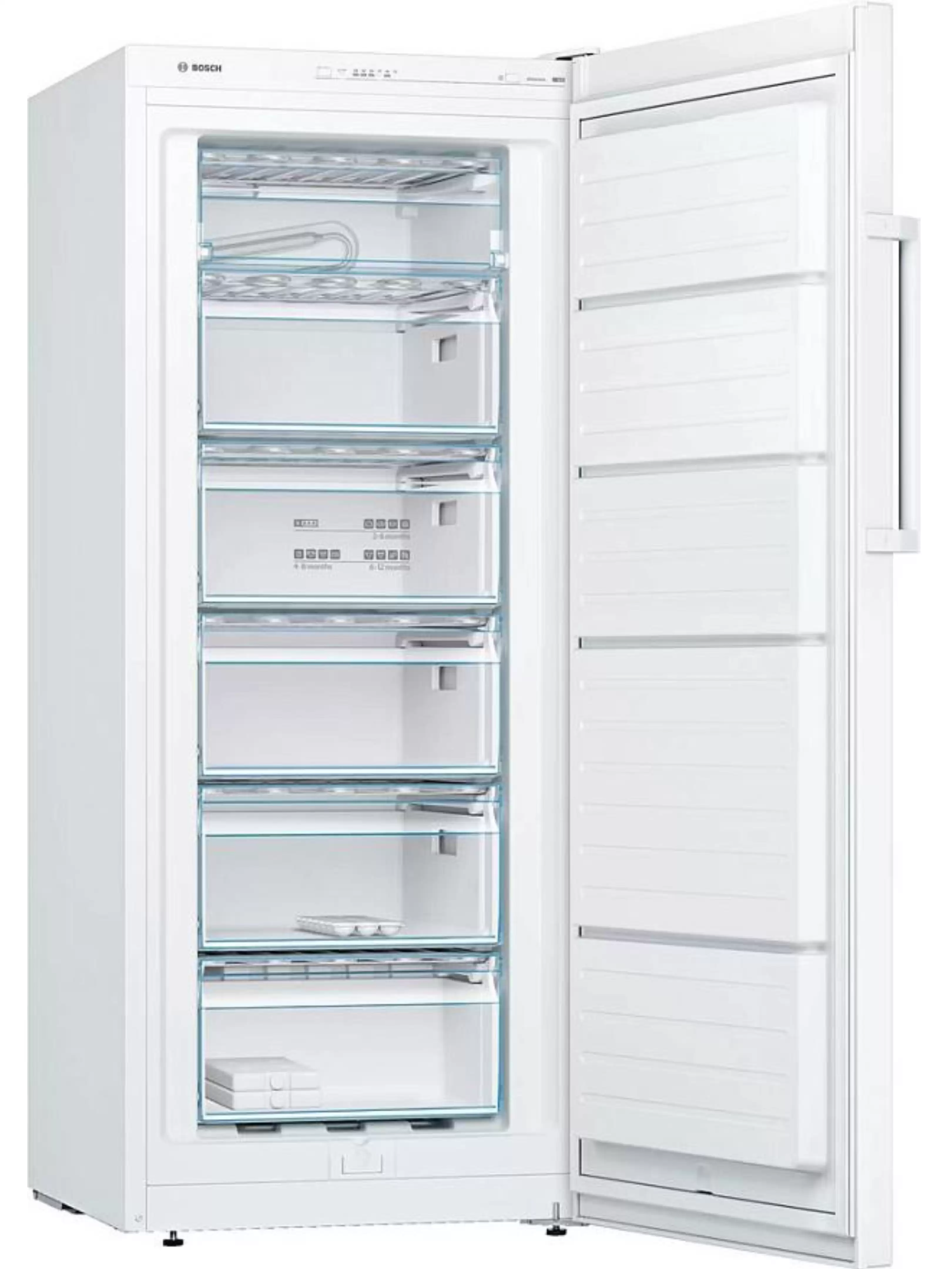 Морозильная камера Bosch GSV24VWEV (Serie 4 / Объем - 182 л / Высота - 146 см / A++ / Белый / статическая система)-1