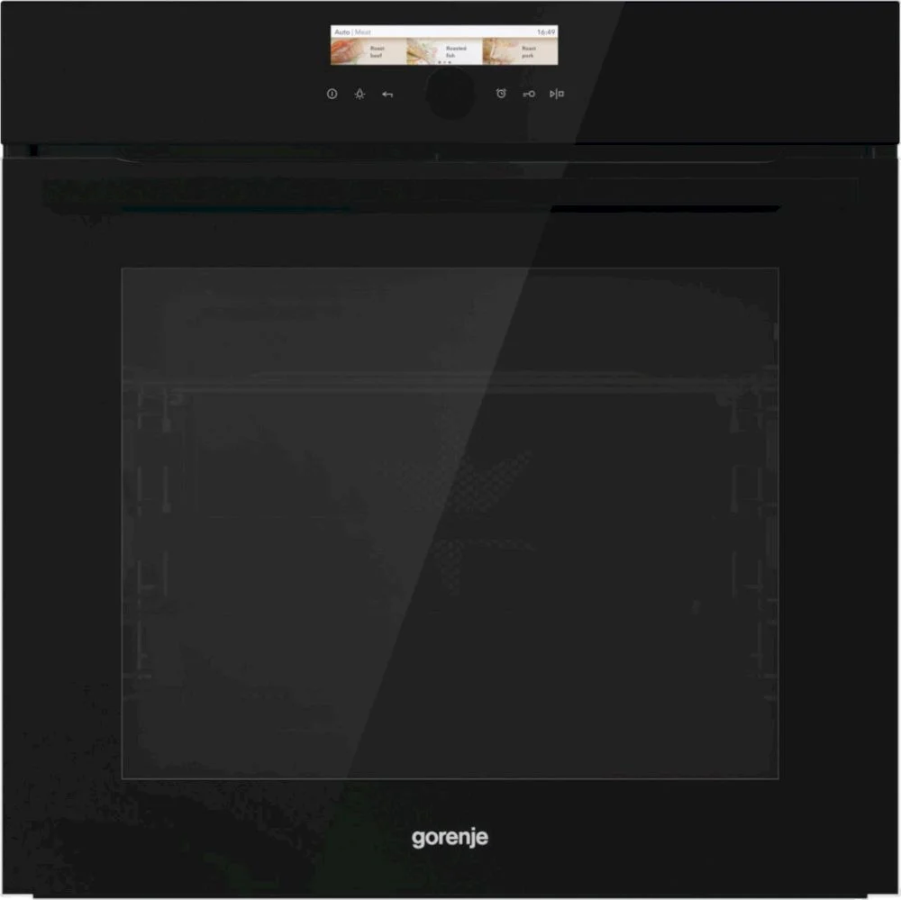 Духовой шкаф Gorenje BOP798S37BG (Superior / 71 л / до 300 °C / Чёрный, стекло / PyroClean / GentleClose / сенсор ProCook / телескоп. напр. (x2) / А+)-0