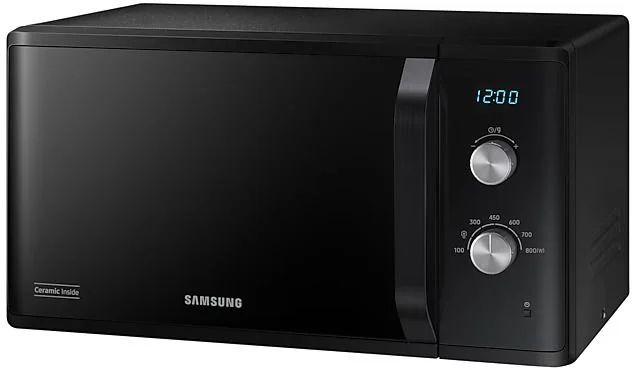 Микроволновая печь Samsung MS23K3614AK (23 л, 800 Вт, переключатели поворотный механизм, дисплей, черный)-2