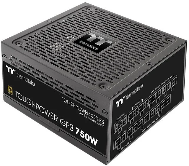 Блок питания Thermaltake 750W Toughpower GF3 модульный (80+ Gold, 20+4 pin, 2x 4+4 pin CPU, 12VHPWR, 4x 6+2 pin PCI-E, Smart Zero Fan, 135mm Fan)-0