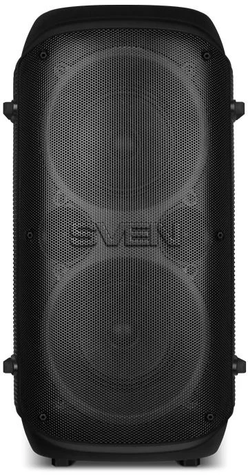 Беспроводная портативная колонка SVEN PS-800 / 100W / TWS / microSD / USB / FM / Bluetooth /  Батарея 2*4400mAh / LED подсветка / дисплей / караоке /-5