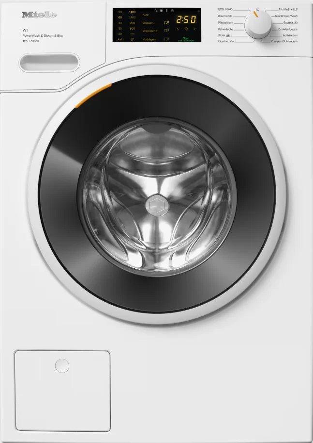 Стиральная машина Miele WWB380 WCS (125 Edition / 64,3 см / 8 кг / 1400об / PowerWash / CapDosing / AddLoad / Miele@home / ProfiEco Motor / A+++)-0