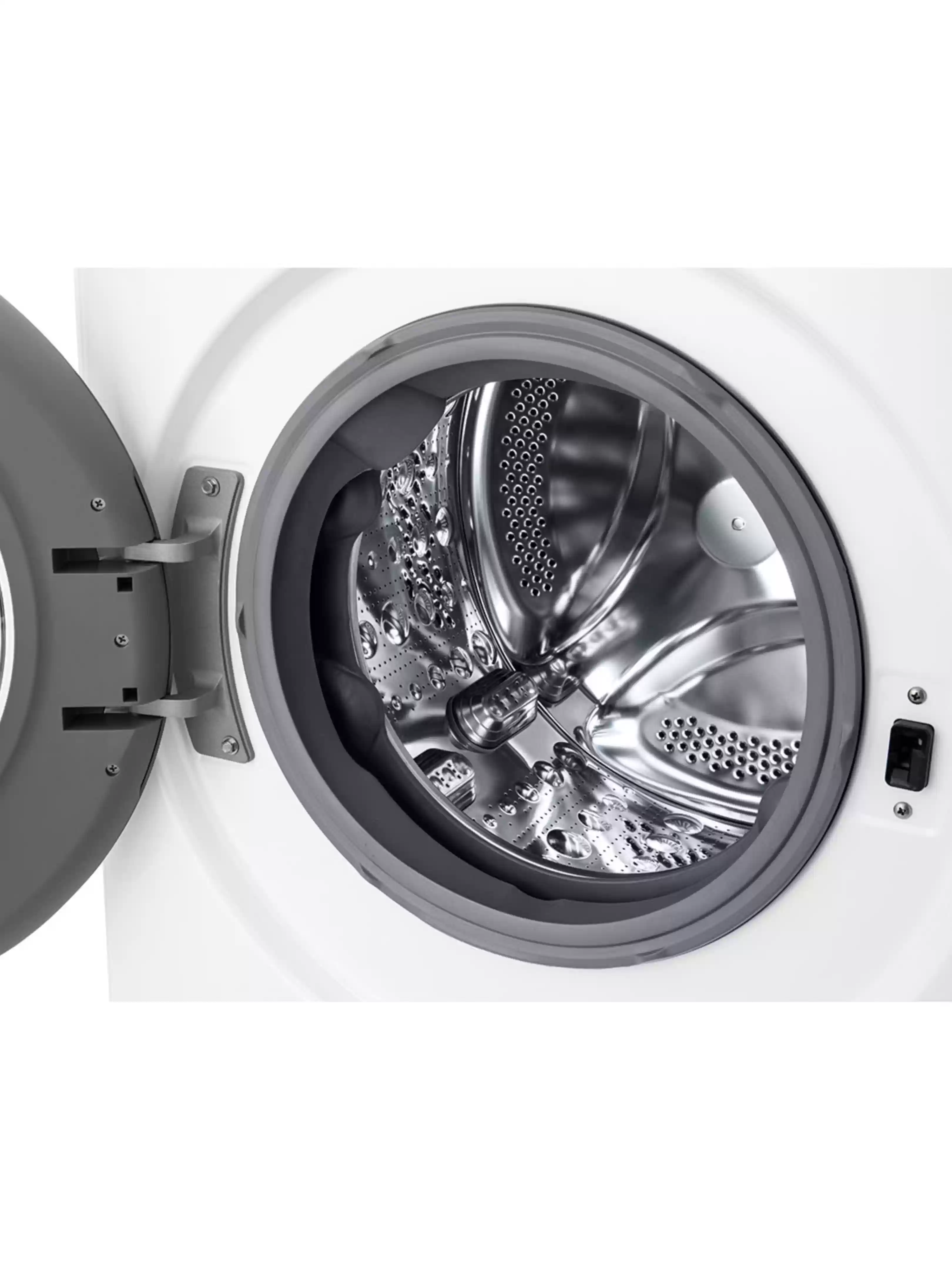 Стирально-сушильная машина LG F2DR508S1W (47.5см / 8кг / 5кг / 1200об / пар / добавление белья / AI DD / TurboWash™360 / Inverter Direct Drive / A+++)-3