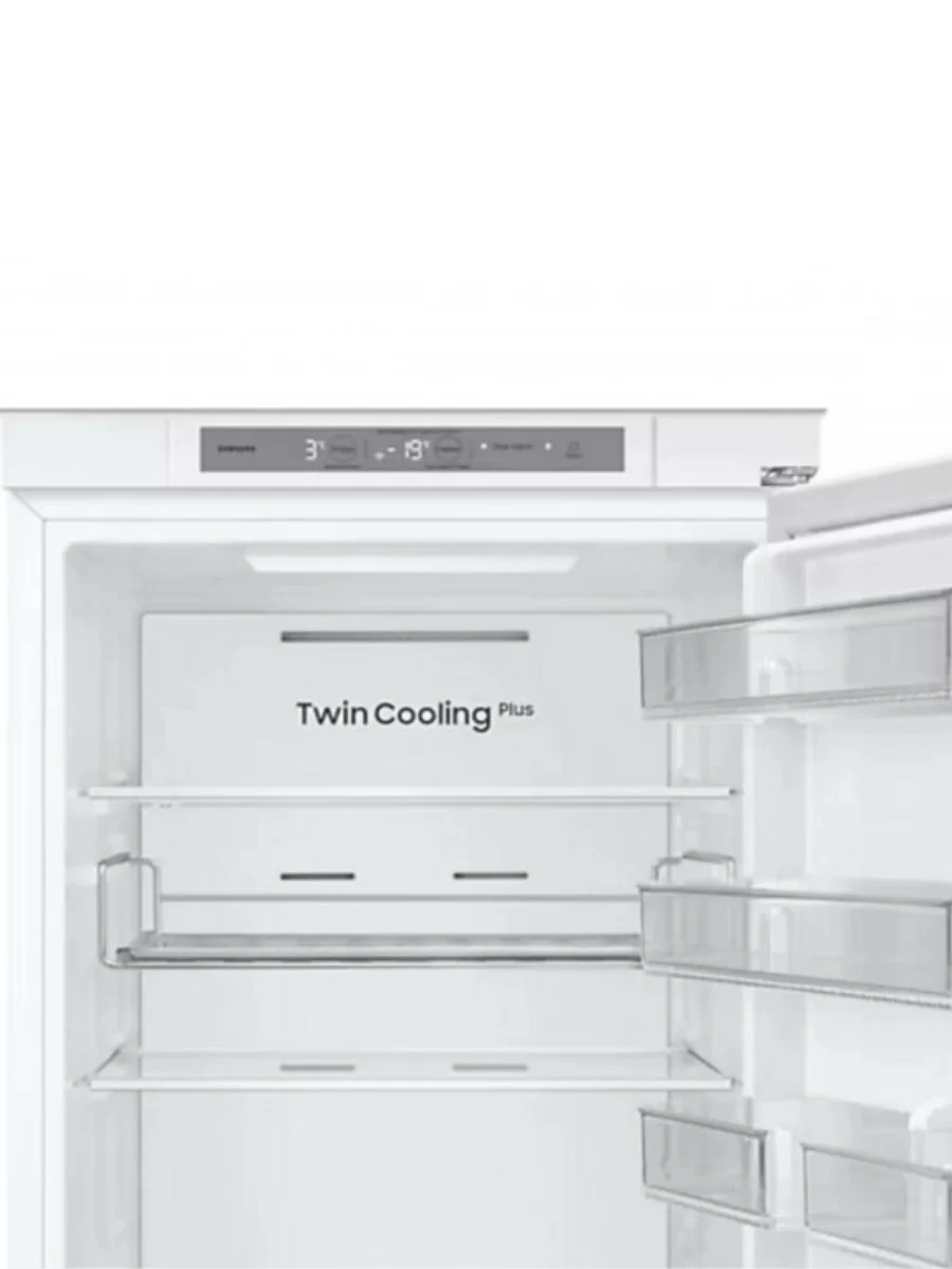 Холодильник встраиваемый Samsung BRB70F30AES0 (Объем - 298л / Высота - 193.5см / Слайдерное крепл. фасадов / Wine Rack / Twin Cooling /Wi-Fi /NoFrost)-2