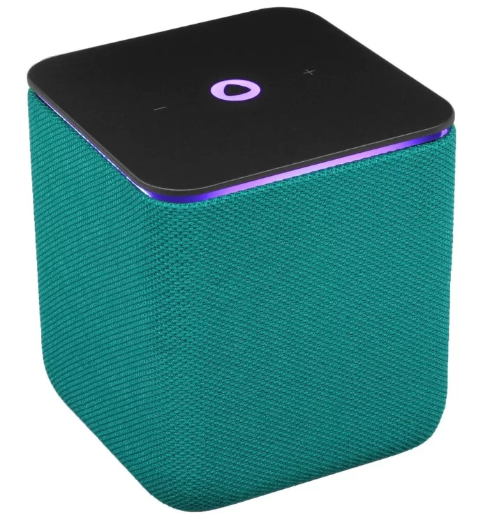 Умная колонка Яндекс Станция Миди с голосовым помощником Алиса, изумрудный-1