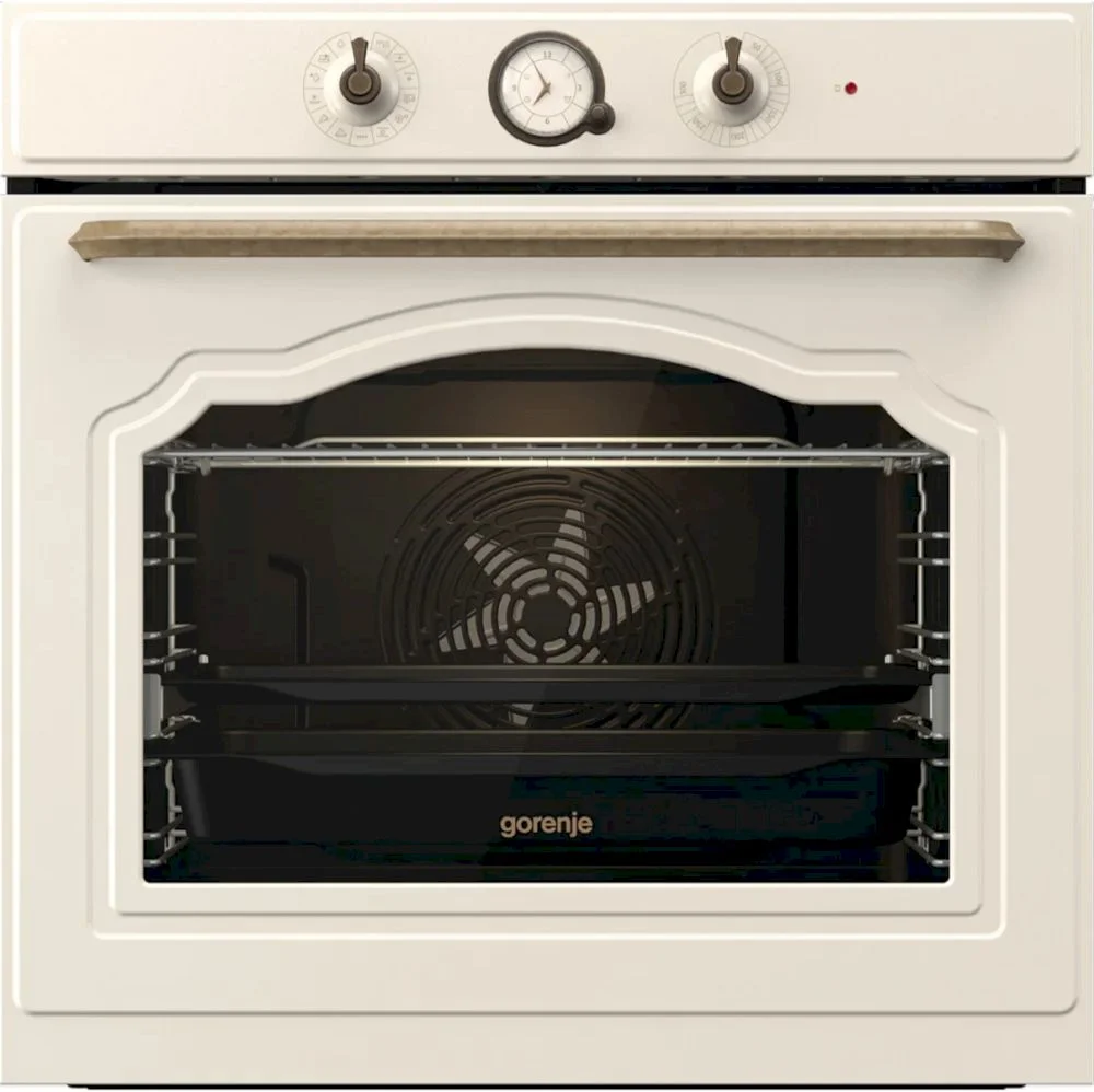 Духовой шкаф Gorenje BOS67372CLI (Classico / 77 л / до 300 °C / Бежевый, эмаль / AquaClean / PerfectGrill / телескоп. напр. (x1) / А)-0
