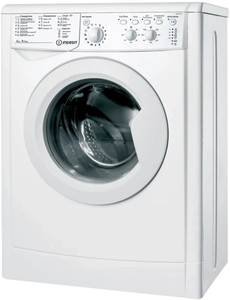 Стиральная машина Indesit IWUC 4105 (CIS) (32,3 см / 4кг / 1000об / Eco Time / A)-0
