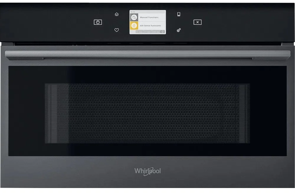 Микроволновая печь встраиваемая с паром Whirlpool W9 MD260 BSS (Чёрная / 31 литр / ширина -59,5 см / 1000 Вт /Гриль 800 Вт / 6th SENSE/ Wi-Fi)-0