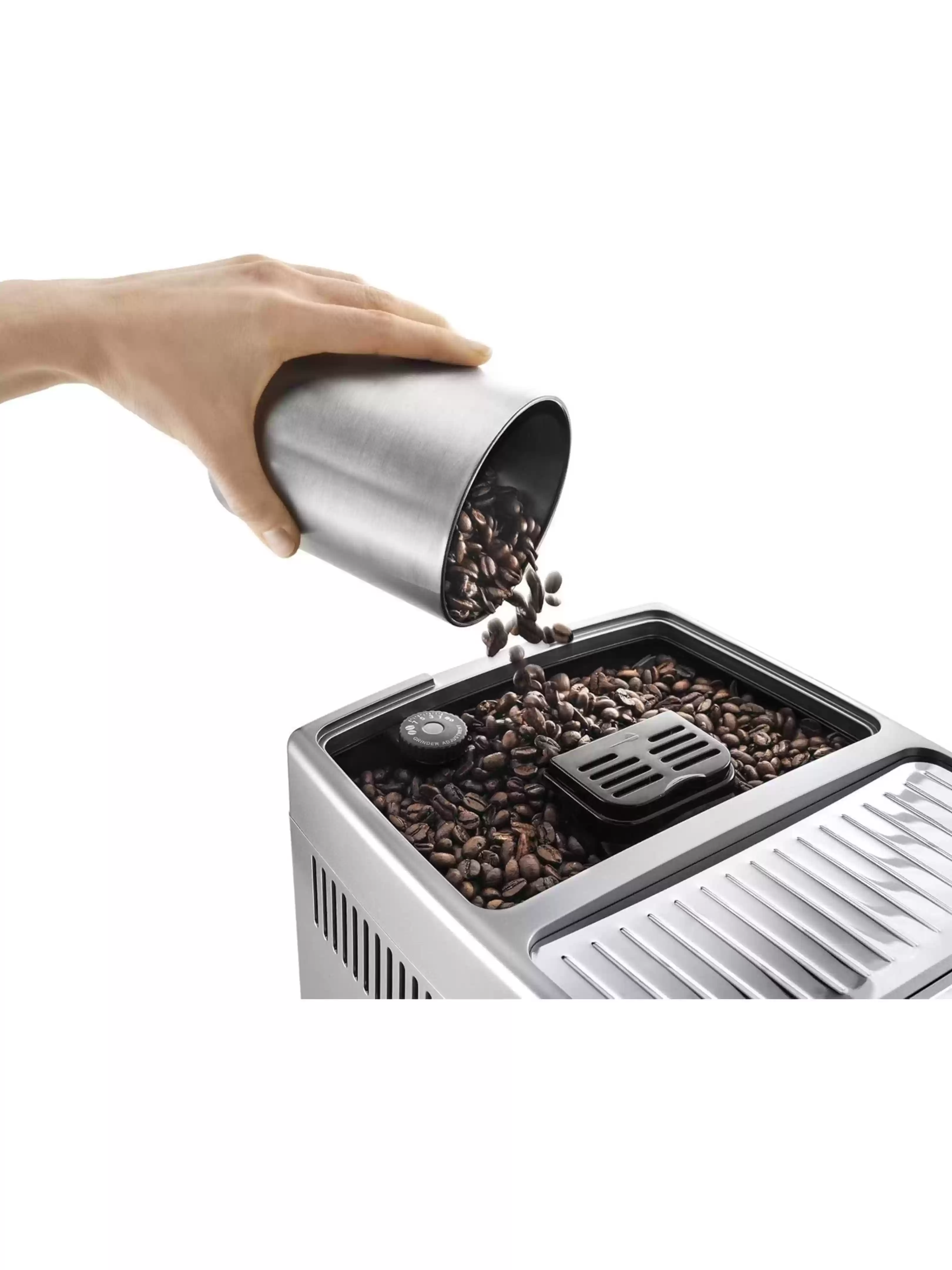 Кофемашина DeLonghi Dinamica Aroma Bar ECAM359.57.TB (кофе зерновой, молотый/ 1450 Вт/ 1.8 л/ автоматический капучинатор/ 3 напитка)-3