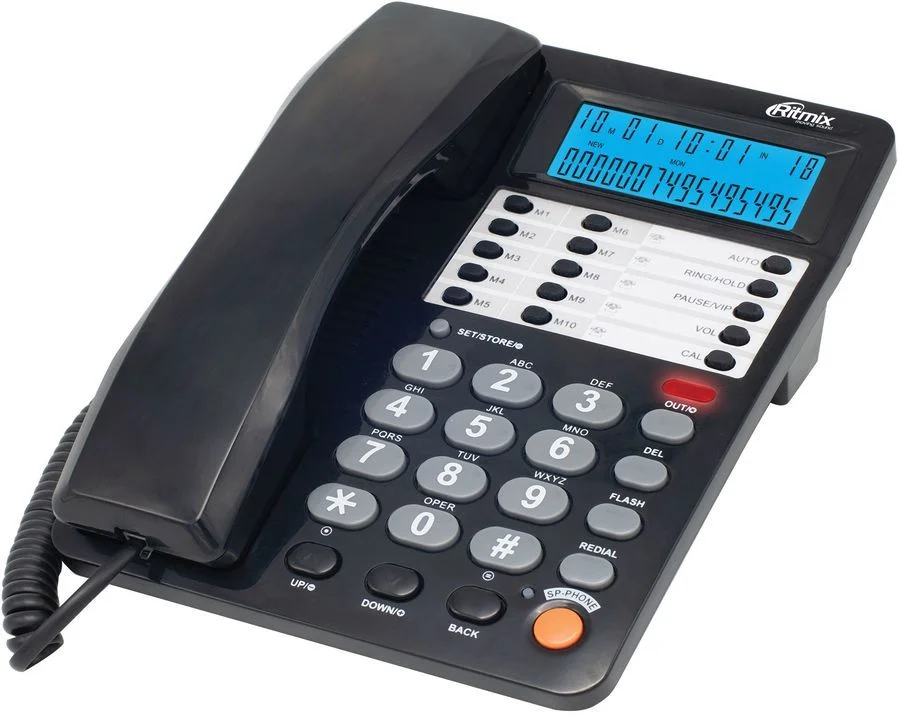 Телефон Ritmix RT-495 black-0