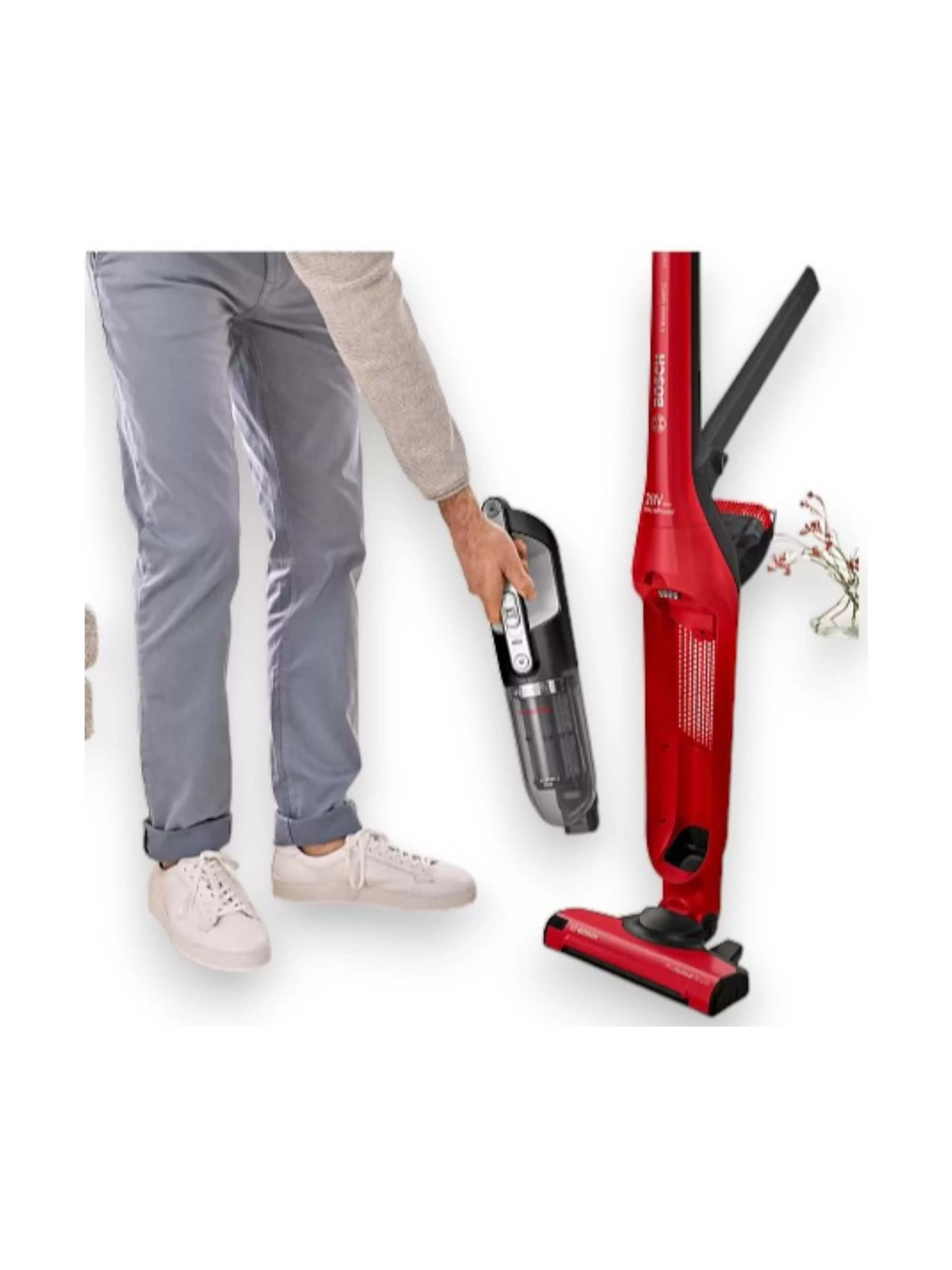 Пылесос вертикальный Bosch Flexxo Gen2 ProAnimal BBH3ZOO28 (контейнер 0,4л, аккумулятор Li-Ion, время работы до 55 мин.)-3