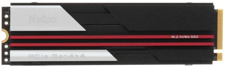 Жесткий диск SSD M.2 1 ТБ Netac NV7000 с радиатором NVMe PCI-E 4.0 x4, TLC, R7200/W5500 МБ/с, 2280, 700 TBW (NT01NV7000-1T0-E4X)-0