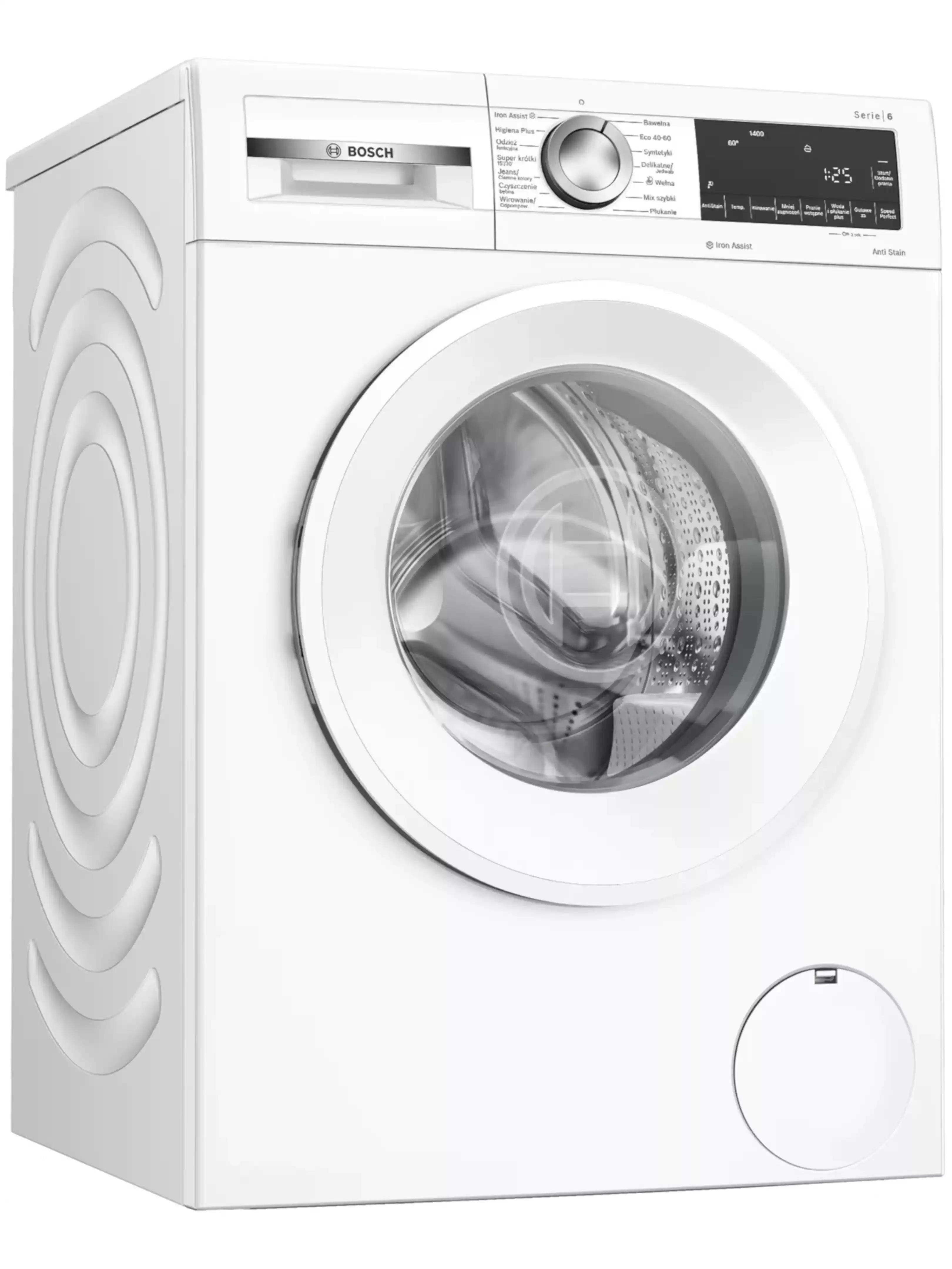 Стиральная машина Bosch WGG154ZSPL (Serie6 / 58,8см / 10кг / 1400об / SpeedPerfect / EcoSilence Drive / AntiStain / Iron Assist / А+++)-1
