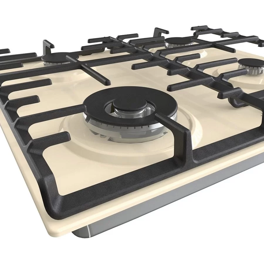 Поверхность газовая Gorenje GW642CLI (Classico / беж / эмаль / чугун / WOK)-4