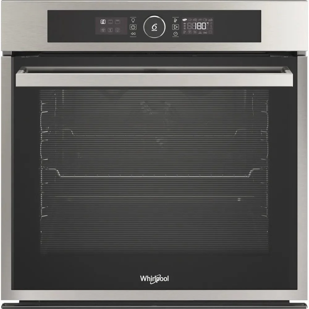 Духовой шкаф Whirlpool OAKZ9 7961 SP IX (73 л / до 250 °C / Нерж. сталь / Пиролиз / Гриль / Телескоп. напр. / сенсорный экран / A+)-0