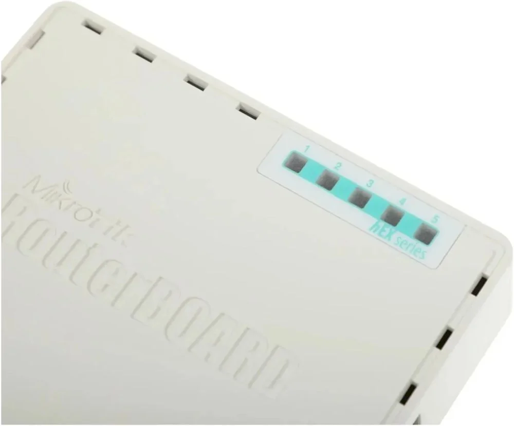 Маршрутизатор Mikrotik hEX PoE Lite (RB750UPr2) 5 портов 10/100 Ethernet -4