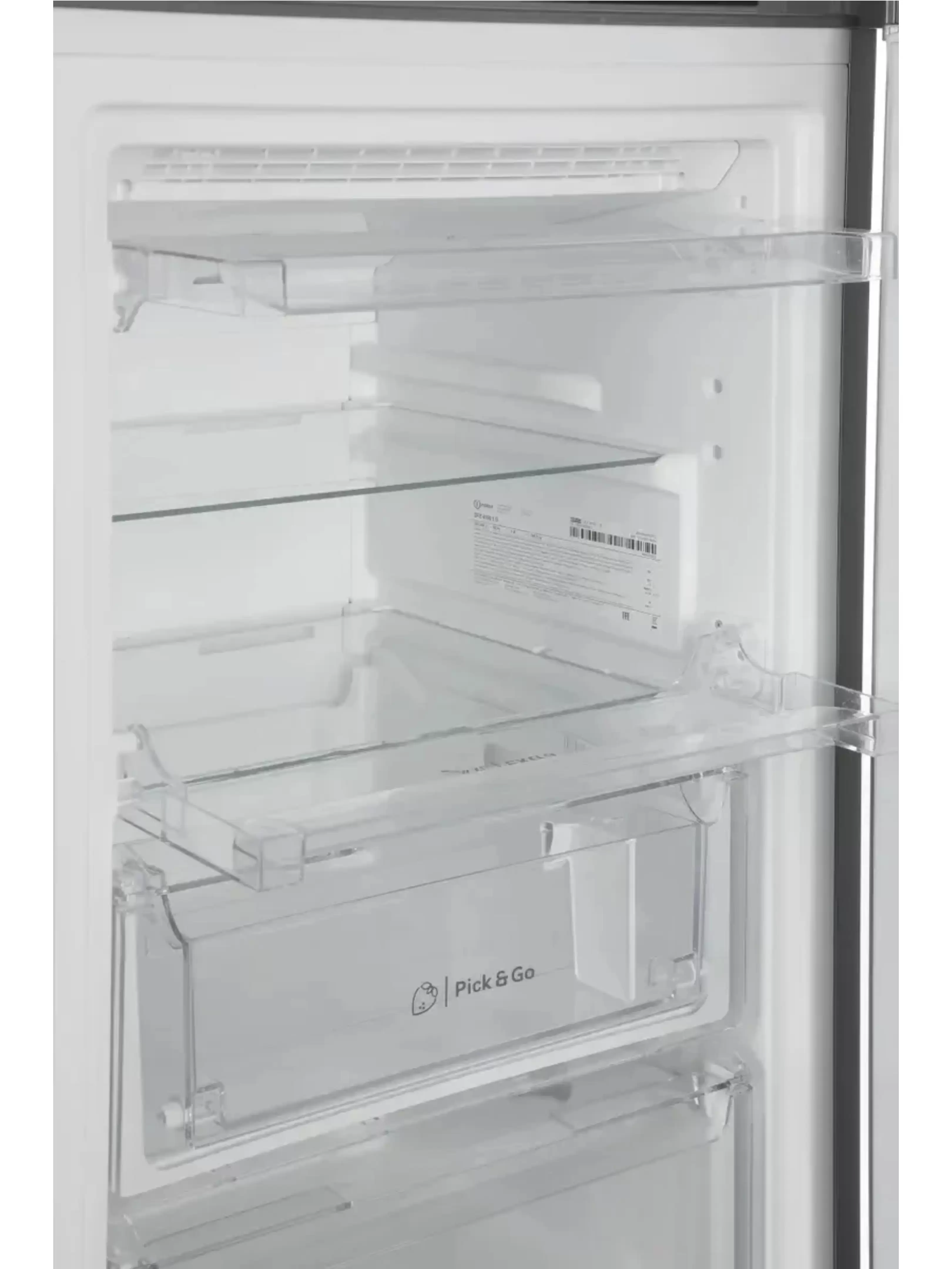 Морозильная камера Indesit DFZ 4150.1 G (Объем - 204 л / Высота - 150 см / B / Серебристый / NoFrost)-6