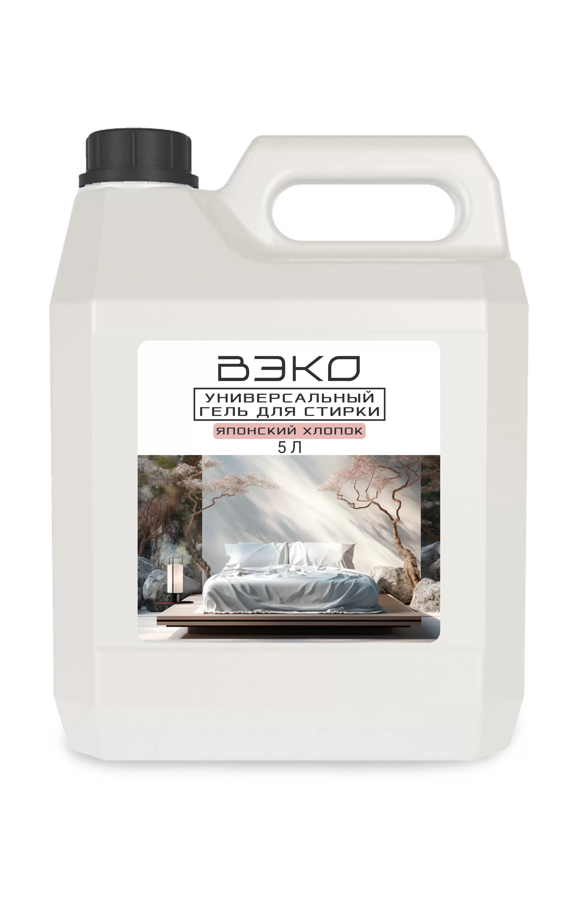 Гель для стирки ВЭКО Японский Хлопок 5 л-0