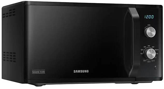 Микроволновая печь Samsung MG23K3614AK (23 л, 800 Вт, переключатели поворотный механизм, гриль, дисплей, черный)-3
