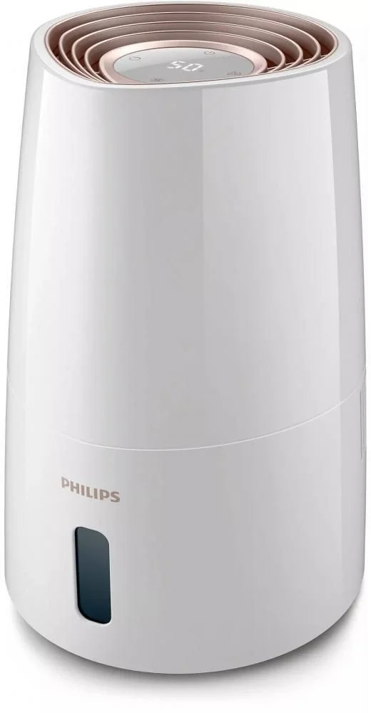 Увлажнитель воздуха Philips HU3916/10 (25 Вт, 45 м², объем 3 л, 300 мл/ч, гигростат, белый)-0