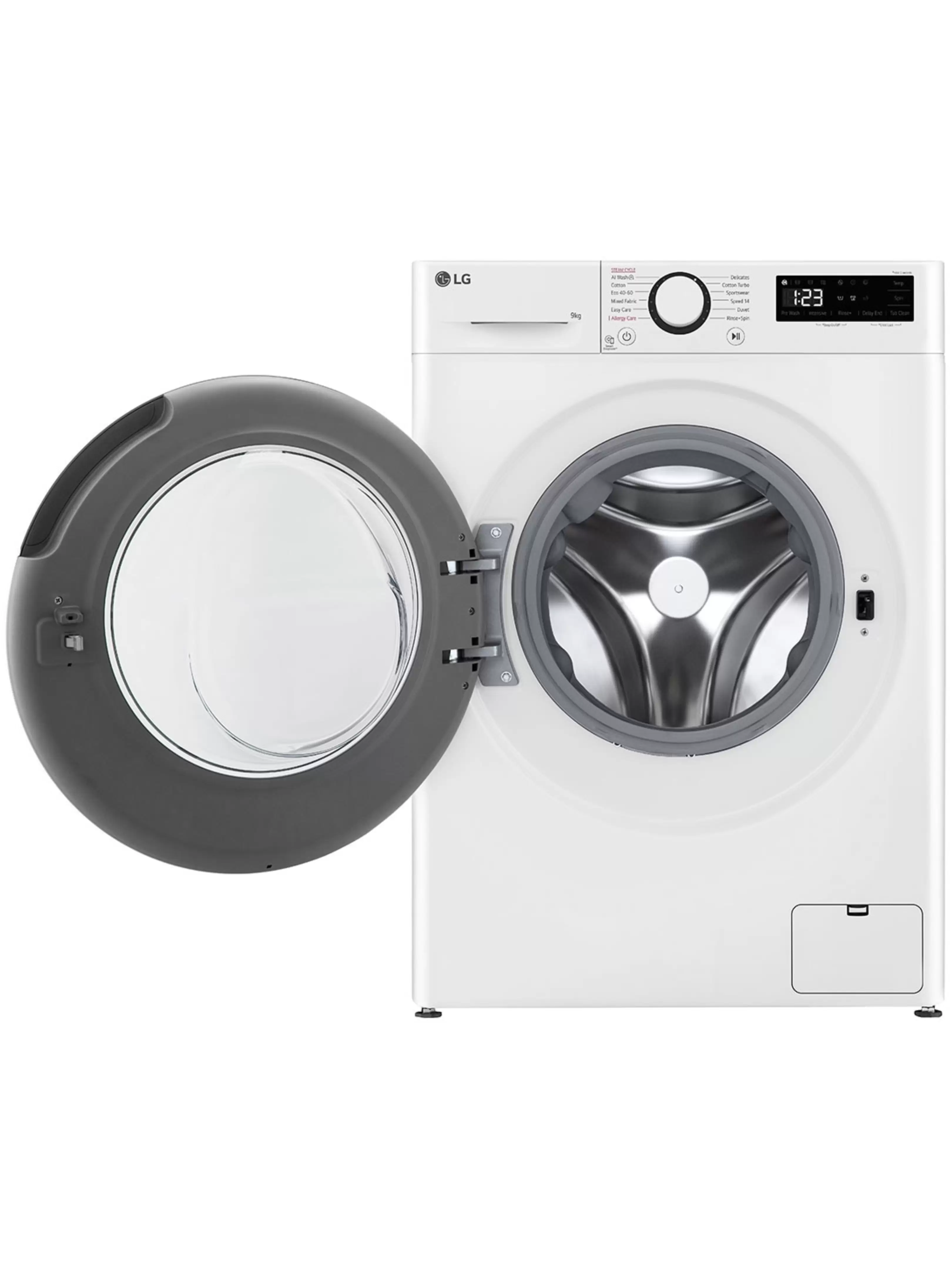 Стиральная машина LG F4WR509SWW (56,5см / 9кг / 1400об / пар / AI DD / Steam / Smart Diagnosis / Inverter Direct Drive / A+++)-1