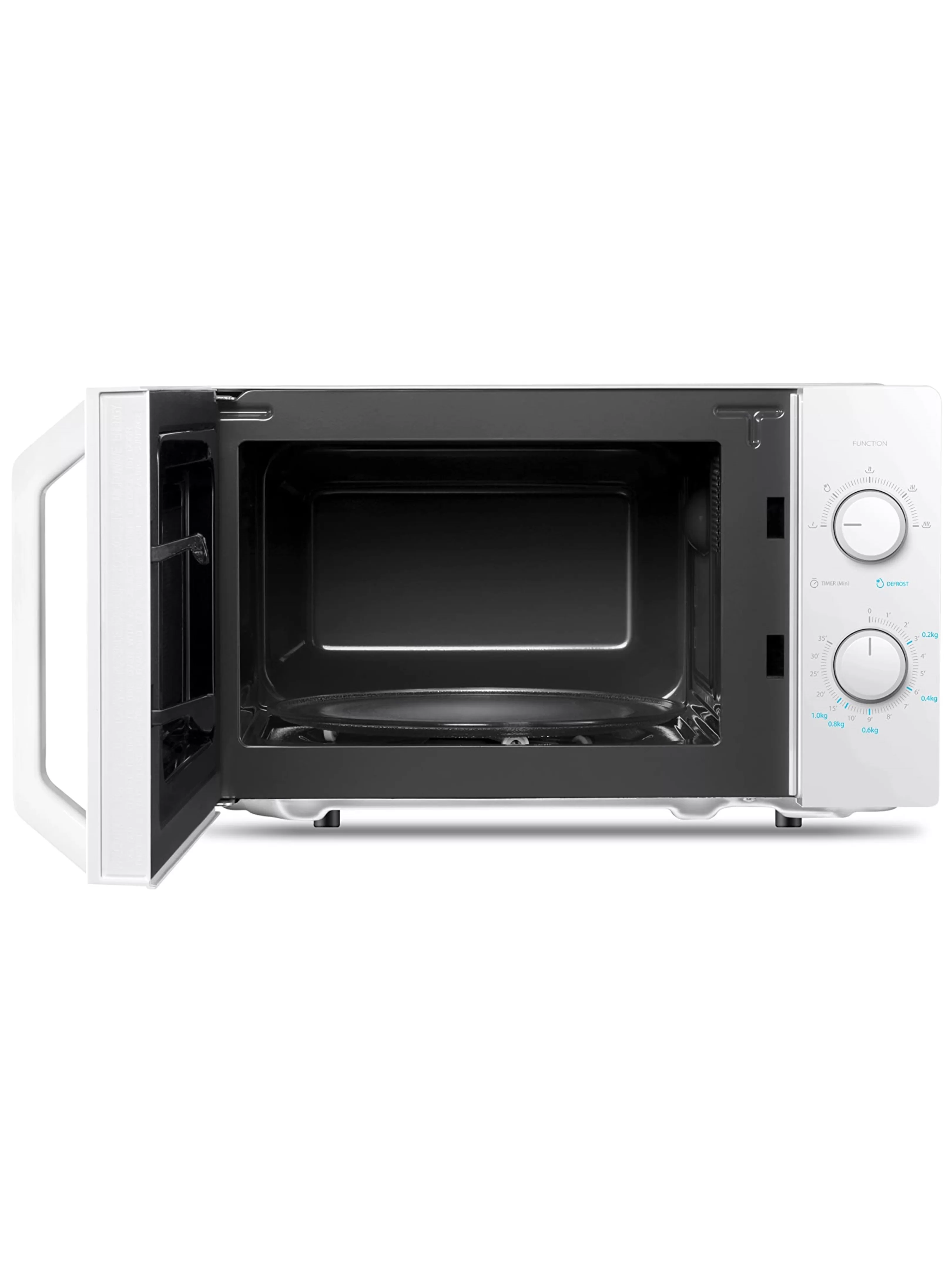 Микроволновая печь Toshiba MW2-MM20P(WH) (20 л, 800 Вт, переключатели поворотный механизм, белый)-1