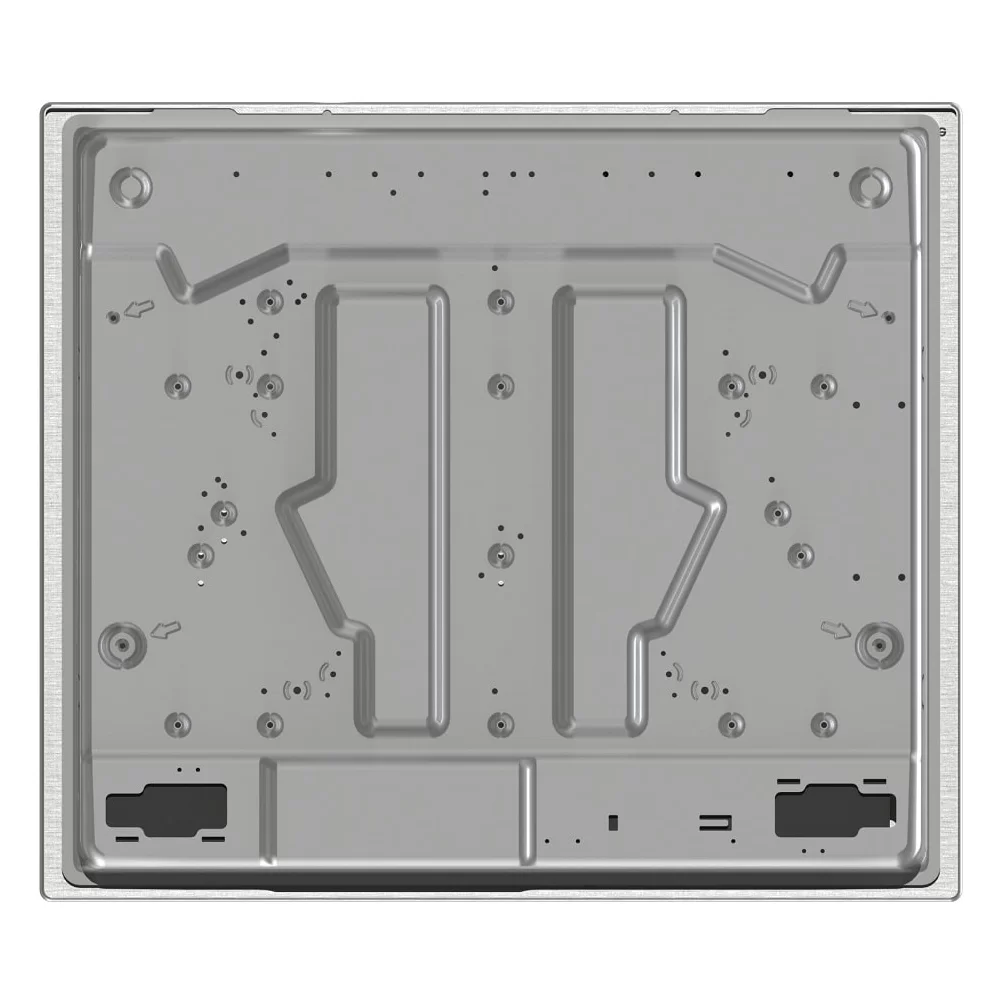 Поверхность газовая Gorenje G641EX (Essential / нерж / нержавеющая сталь / чугунные решетки / BigSurface)-3