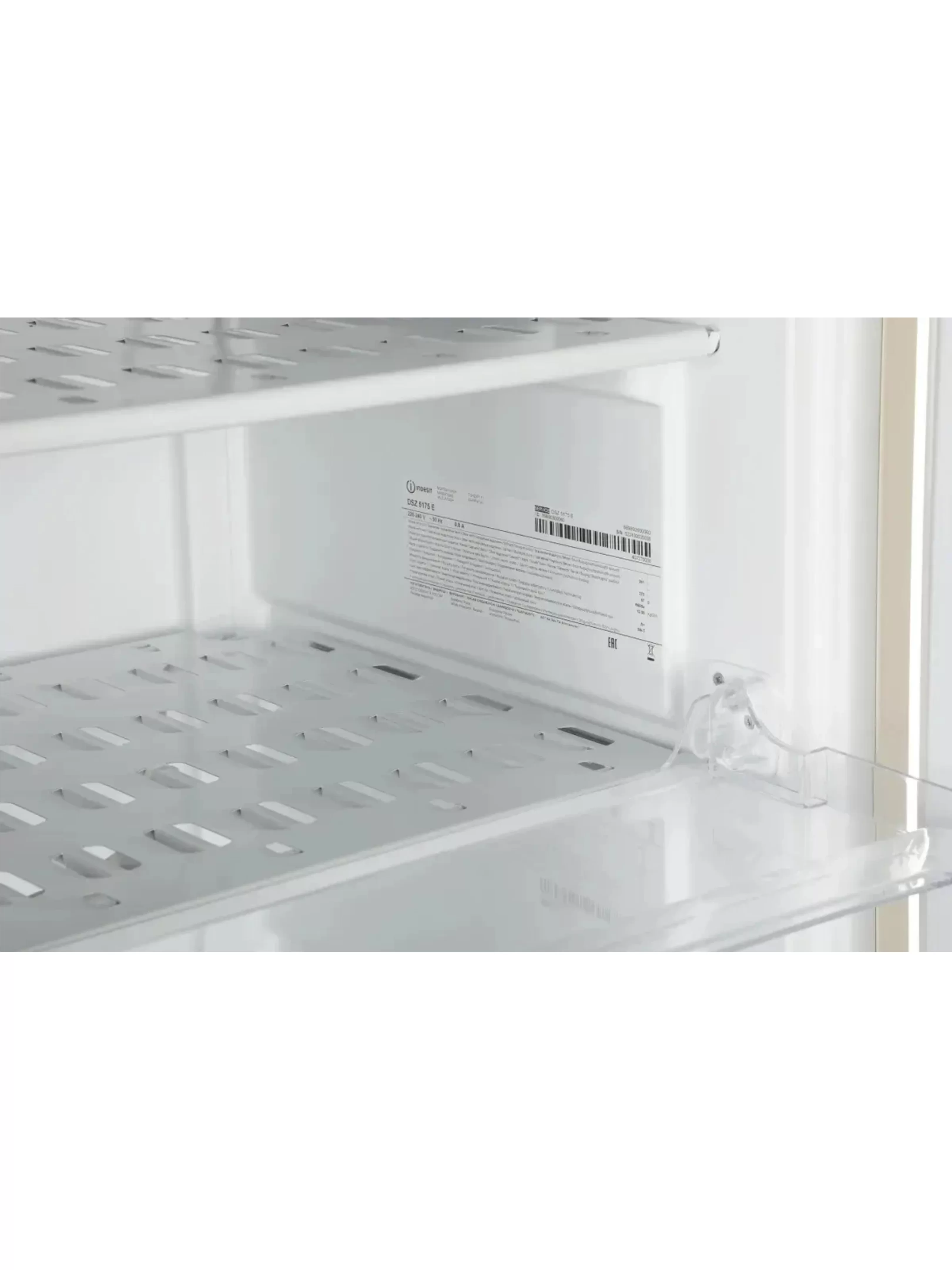Морозильная камера Indesit DSZ 5175 E (Объем - 261 л / Высота - 175 см / А / Бежевый / статическая система)-6