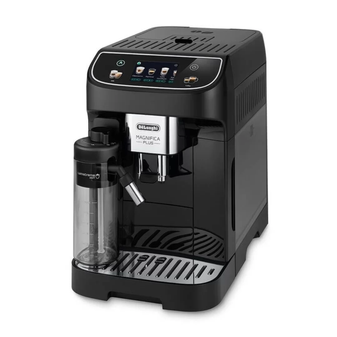 Кофемашина DeLonghi Magnifica Plus ECAM320.60.B (кофе зерновой, молотый/ 1450 Вт/ 1.8 л/ автоматический капучинатор/ 12 напитков)-1