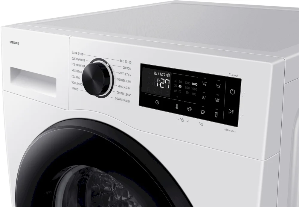 Стиральная машина Samsung WW10FG5U34AE (55-63см / 10кг / 1400 об / пар / EcoBubble / Digital Inverter / Wi-Fi)-2