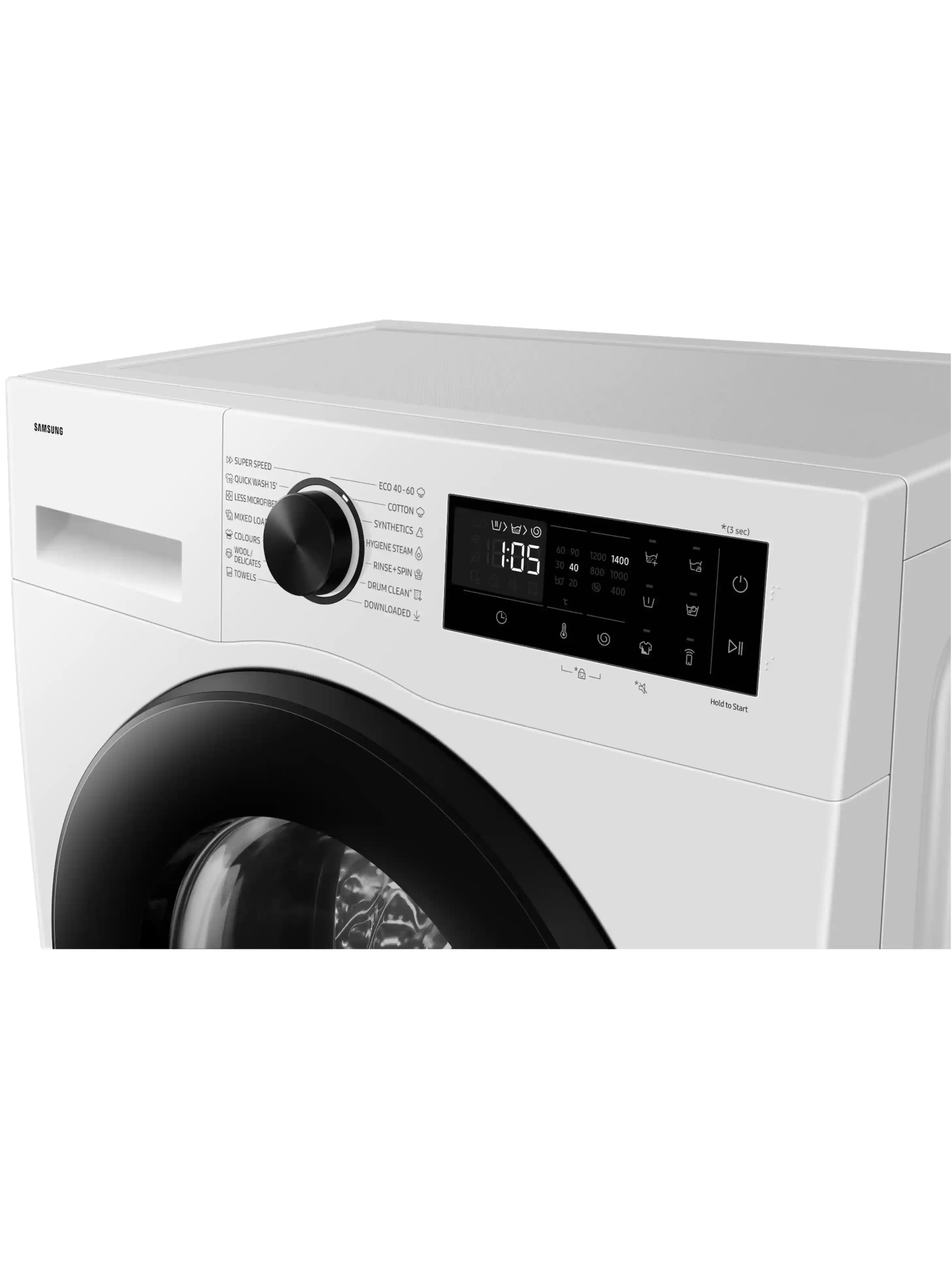 Стиральная машина Samsung WW90DG5G34AE (48см / 9кг / 1400об / пар / Wi-Fi / мотор - Digital Inverter / A+++)-4