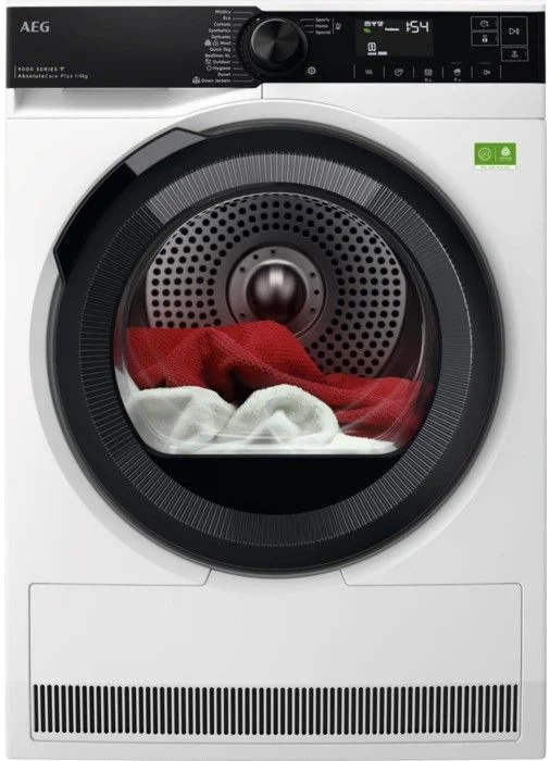 Сушильная машина с тепловым насосом AEG TR9396CE (Serie9000 / 63.6-65,7 см / 9кг / AbsoluteCare® Plus / MixDry / 3DScan / Wi-Fi / A+++)-0