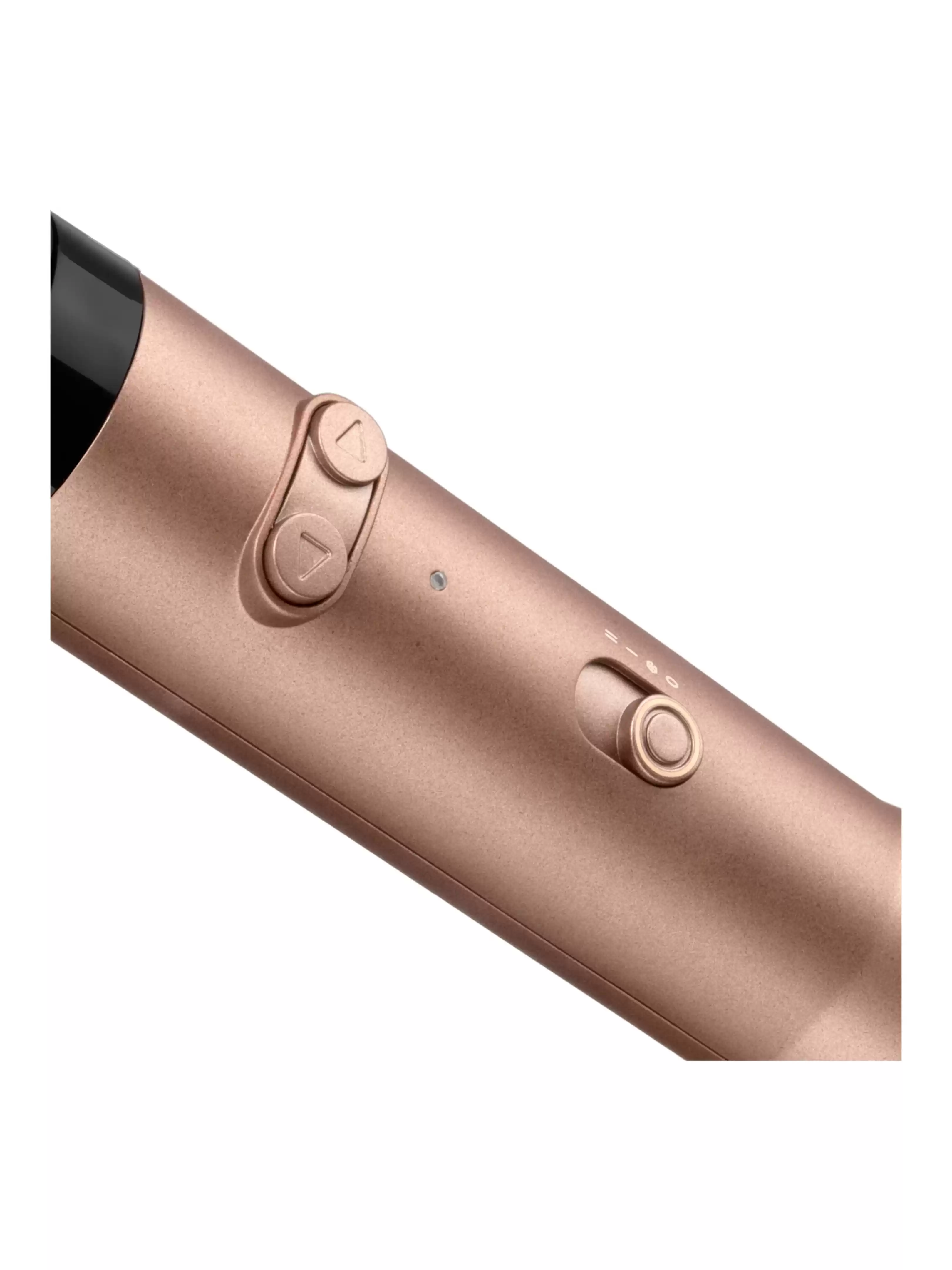 Фен-щетка BaByliss AS952E (650 Вт, вращающаяся щетка, диаметр - 40 мм, 50 мм, генератор ионов, насадок - 2 шт, шнур - 2.5 м)-4